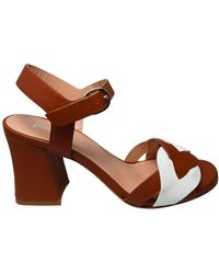Pollini - Nappa High Heel Sandale - Lyst