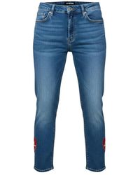 Love Moschino - Cropped Jeans - Lyst