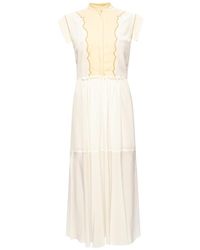 Chloé Maxi Jurk - Naturel