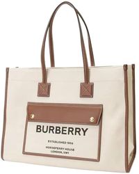 Burberry - Tote Bags - Lyst