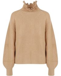 Max Mara - Truien & Vesten ,Wol Pontile Col-Trui Trui - Lyst