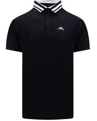 J.Lindeberg - Polo-shirt mit logo-print - Lyst