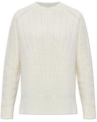 AllSaints - Truien & Vesten ,Wit ,Wol Sweater Kit - Lyst