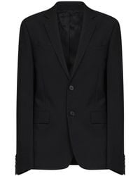Fendi - Jassen ,Zwart ,Wol Kid Mohair Blazer - Lyst