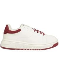 Emporio Armani - Weiße Low-Top-Sneakers X4X264Xn001U167 - Lyst