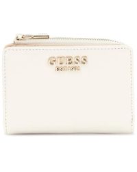 Guess - Accessoires ,Wit ,Talent Slg Mini Wallet - Lyst