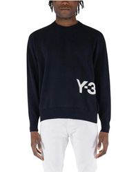 Y-3 - Round-Neck Knitwear - Lyst