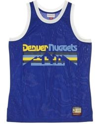 Mitchell & Ness - Fitness ,Paars ,Nba Team Heritage Basketball Tank Top - Lyst