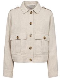 Part Two - Stijlvolle Jas French Oak Melange - Lyst