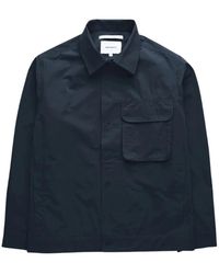 Norse Projects - Jassen ,Blauw ,Light Jassen - Lyst