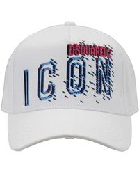DSquared² - Icon Baseballkappe Mit Schnalle - Lyst