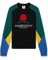 CASABLANCA - Round-Neck Knitwear - Lyst