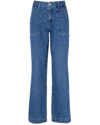 A.P.C. - Jeans > flared jeans - Lyst