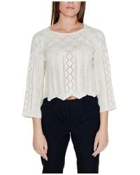 Vero Moda - Round-Neck Knitwear - Lyst