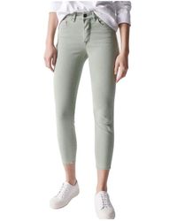 Salsa Jeans - Cropped Jeans - Lyst