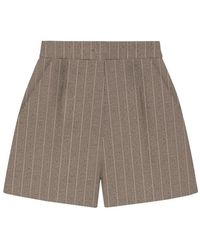 MC2 Saint Barth - Korte Broeken ,Bruin ,Katoen Aya Shorts - Lyst