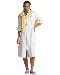 Polo Ralph Lauren - Dresses > day dresses > shirt dresses - Lyst