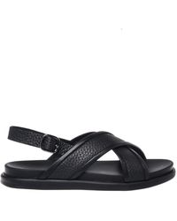 Baldinini - Sandalen Aus Gewalktem Leder - Lyst