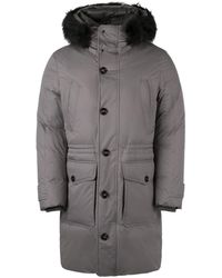 Moorer - Kapuzenparka Mit Abnehmbarem Futter - Lyst