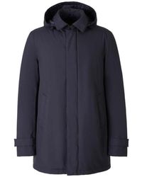 Herno - Hooded Down Jacket - Lyst