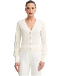 Guess - Truien & Vesten ,Polyester Nina Cardigan - Lyst
