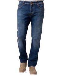 Jacob Cohen - Jeans ,Blauw ,Katoen Bard Ltd Jeans - Lyst
