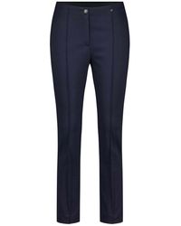 Marc Cain - Chique Zakelijke Broek Met Decoratieve Naden - Lyst