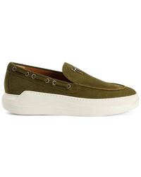 Giuseppe Zanotti - Grüne casual loafers slip on - Lyst
