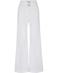 HUGO - Wide Trousers - Lyst