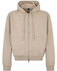 Fedeli - Zip-Through Hoodie - Lyst