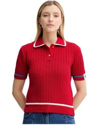 Bally - V-Hals Breiwerk - Lyst