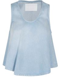 Dondup - Sleeveless Tops - Lyst