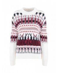 Nenette - Round-Neck Knitwear - Lyst