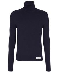 Balmain - Jersey con cuello alto - Lyst