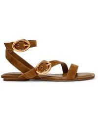 Steve Madden - Karmin Buckle Sandal - Lyst