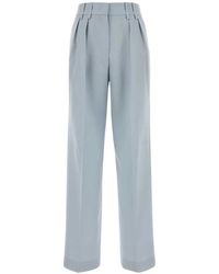 Jil Sander - Wool Gabardine Broeken - Lyst