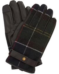 Barbour - Newbrough Tartan Handschuhe - Lyst
