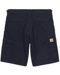 Carhartt - Shorts in denim blu - Lyst