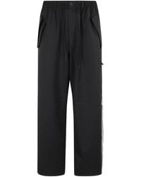 Y-3 - Zwarte Wo Broek Met Zakken - Lyst