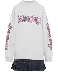 Balenciaga - Dress With A 'Vintage' Effect - Lyst
