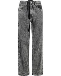MM6 by Maison Martin Margiela - Classic Denim Jeans Met Vijf Zakken - Lyst