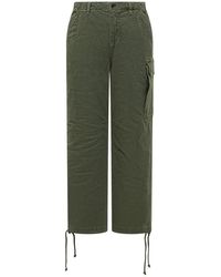 Ba&sh - Broeken ,Groen ,Katoen Fino Cargo Broek - Lyst