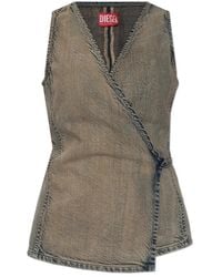 DIESEL - Vests - Lyst