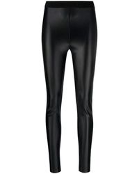 Versace - Leather Trousers - Lyst