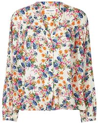 Lolly's Laundry - Blusa femenina con estampado de flores - Lyst