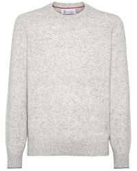 Brunello Cucinelli - Round-Neck Knitwear - Lyst