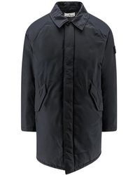 Stone Island - Single-Breasted Coats - Lyst