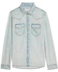 Zadig & Voltaire - Denim Shirts - Lyst