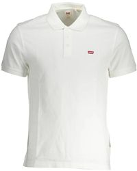 Levi's - Tops ,Wit ,Polo Shirt Met Korte Mouwen - Lyst