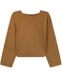 Soeur - Overhemden ,Bruin ,Katoen Armand Blouse - Lyst